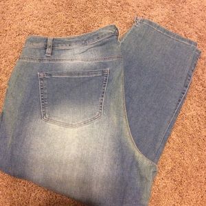 NWOT lane Bryant Capri denim